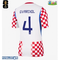 Kroatia Josko Gvardiol #4 Hjemmedrakt VM 2026 Kortermet